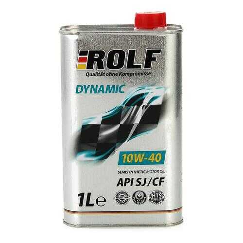 Моторное масло ROLF Dynamic SAE 10W-40 API SJ/CF 1л в Вианор