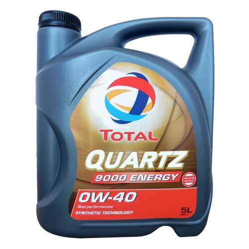 Моторное масло Total Quartz 9000 Energy SAE 0W-40 5л в Вианор