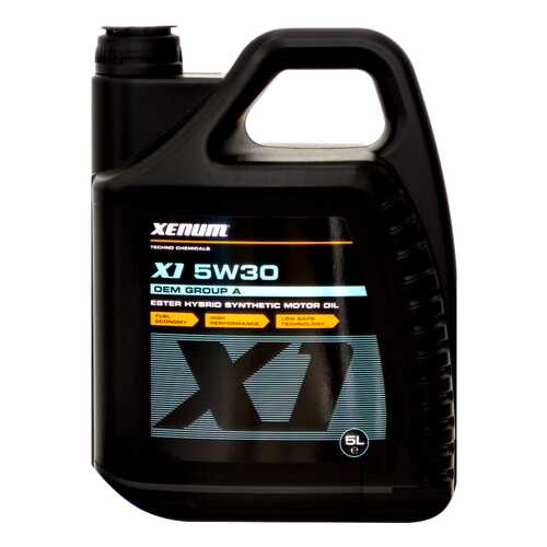 Моторное масло Xenum VRX SAE 5W-30 5л в Вианор