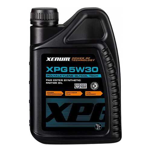 Моторное масло Xenum XPG 5W-30 1л в Вианор