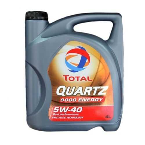 TOTAL 10220501 моторное масло total quartz 9000 energy 5w40 4b4l в Вианор