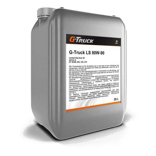 Трансмиссионное масло G-Energy G-Truck LS 80W-90 кан.20л (18 300 г) в Вианор
