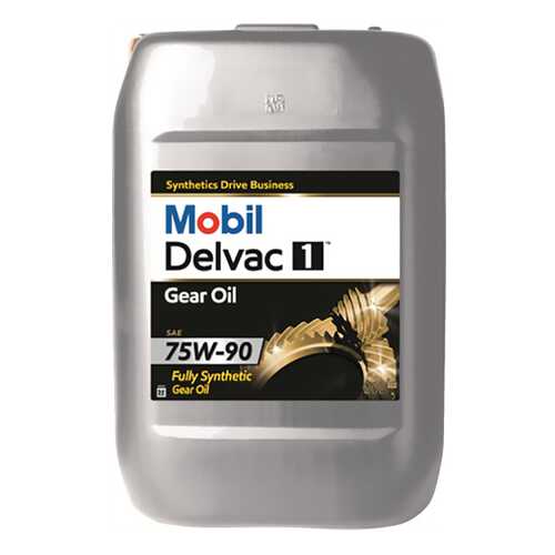Трансмиссионное масло Mobil Delvac 1 Gear Oil LS 75w90 20л 153467 в Вианор