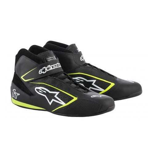 Ботинки для автоспорта TECH-1 T, FIA, чёрный/белый/жёлтый, 42 Alpinestars 2710019_125_9 в Вианор