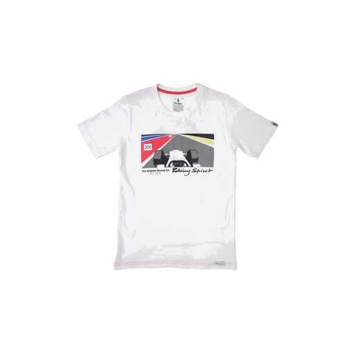 Футболка Crew Neck Short Sleeves Turn White размер XL OMP Racing RS/TS/0010/020/xl в Вианор